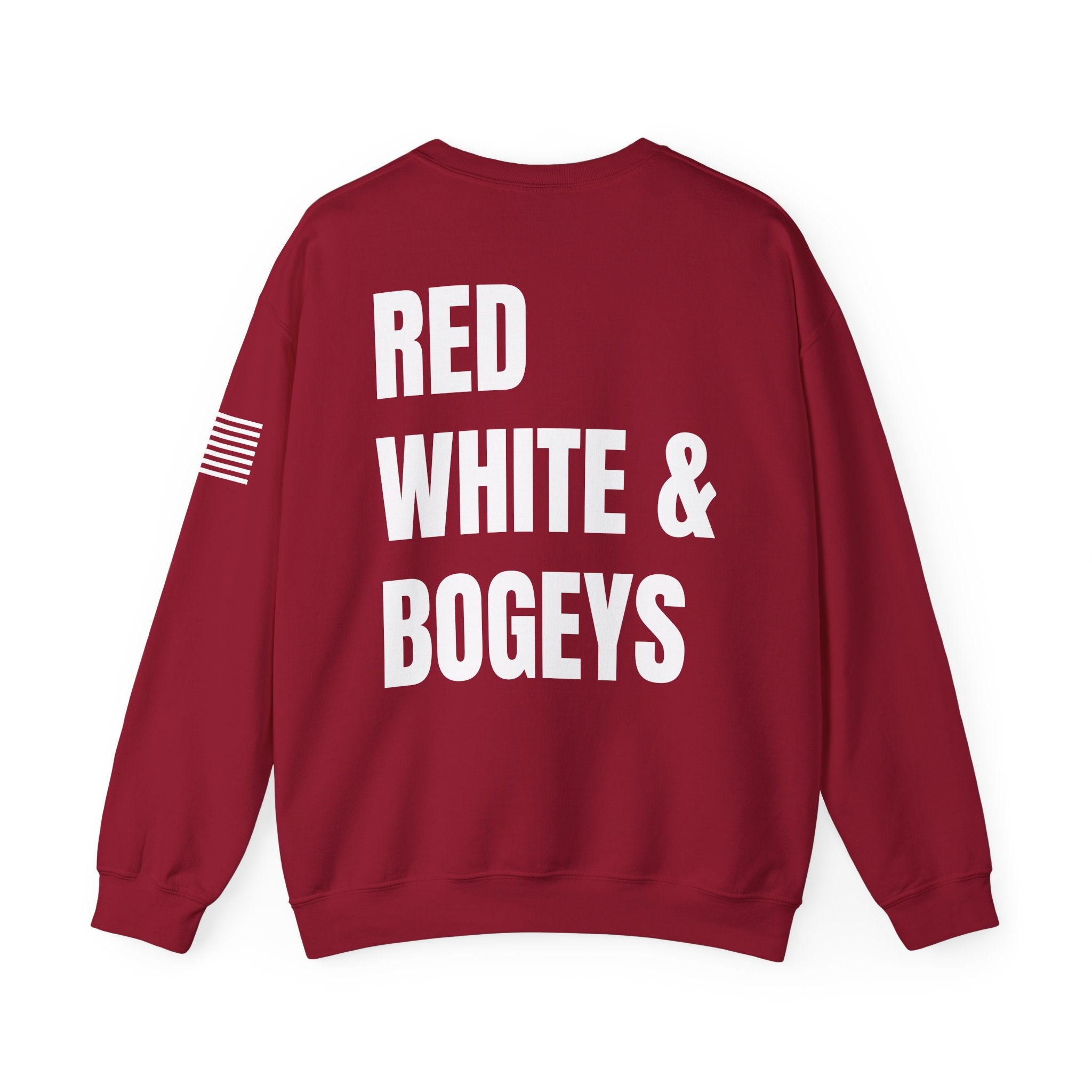 Red, White & Bogeys Crewneck