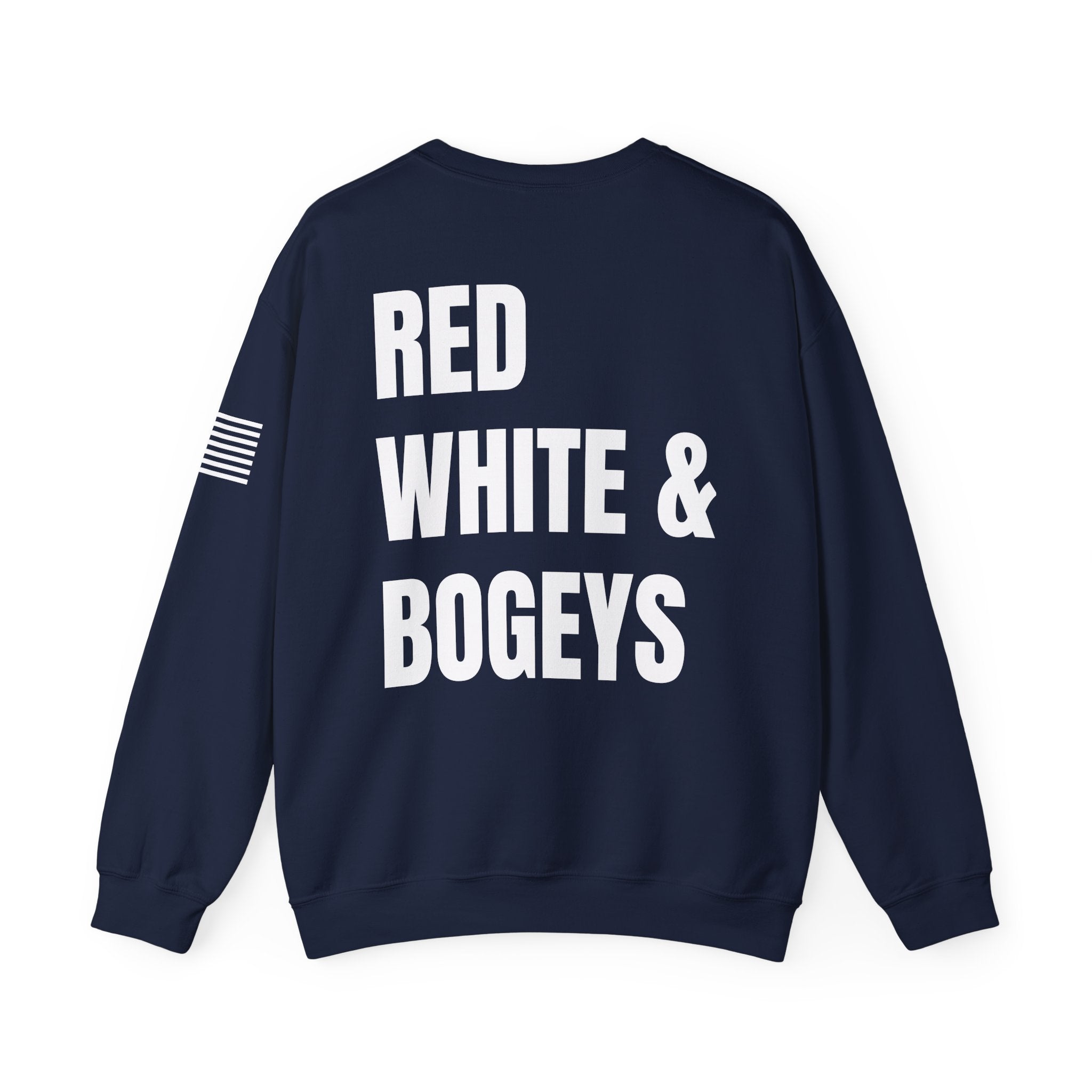 Red, White & Bogeys Crewneck