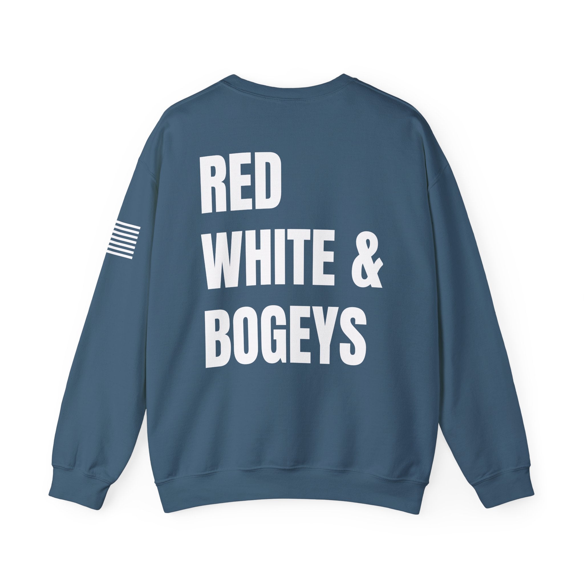Red, White & Bogeys Crewneck