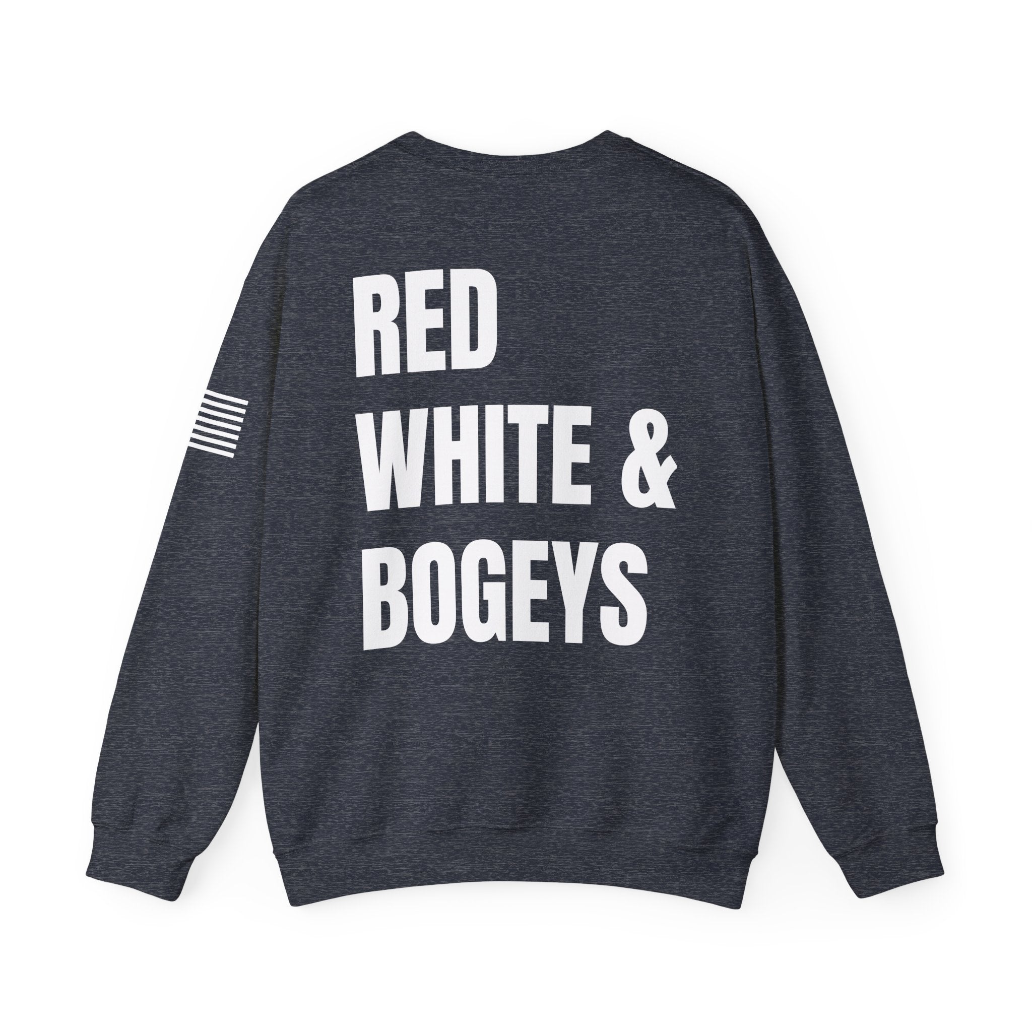 Red, White & Bogeys Crewneck