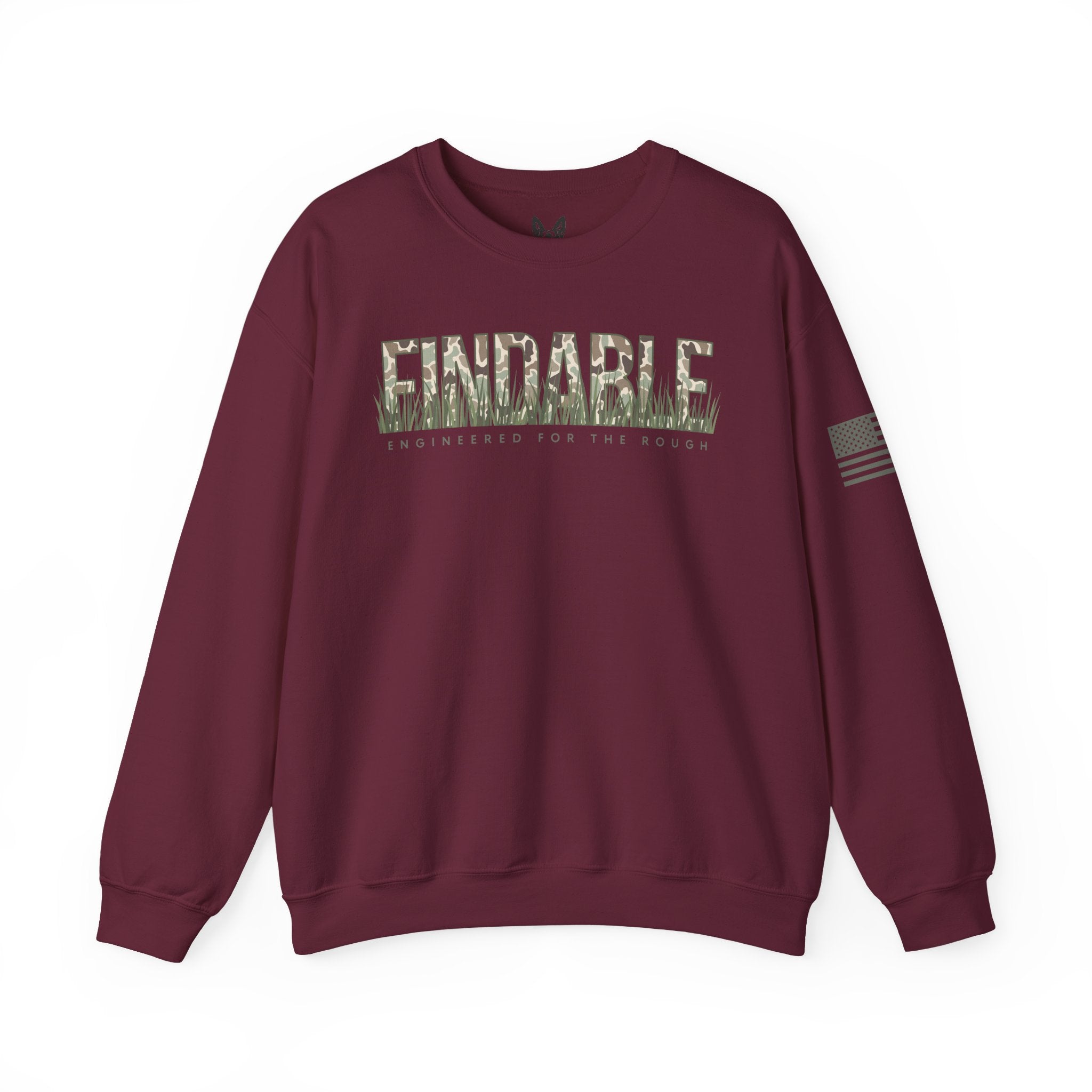 Findable Duck Camo Crewneck