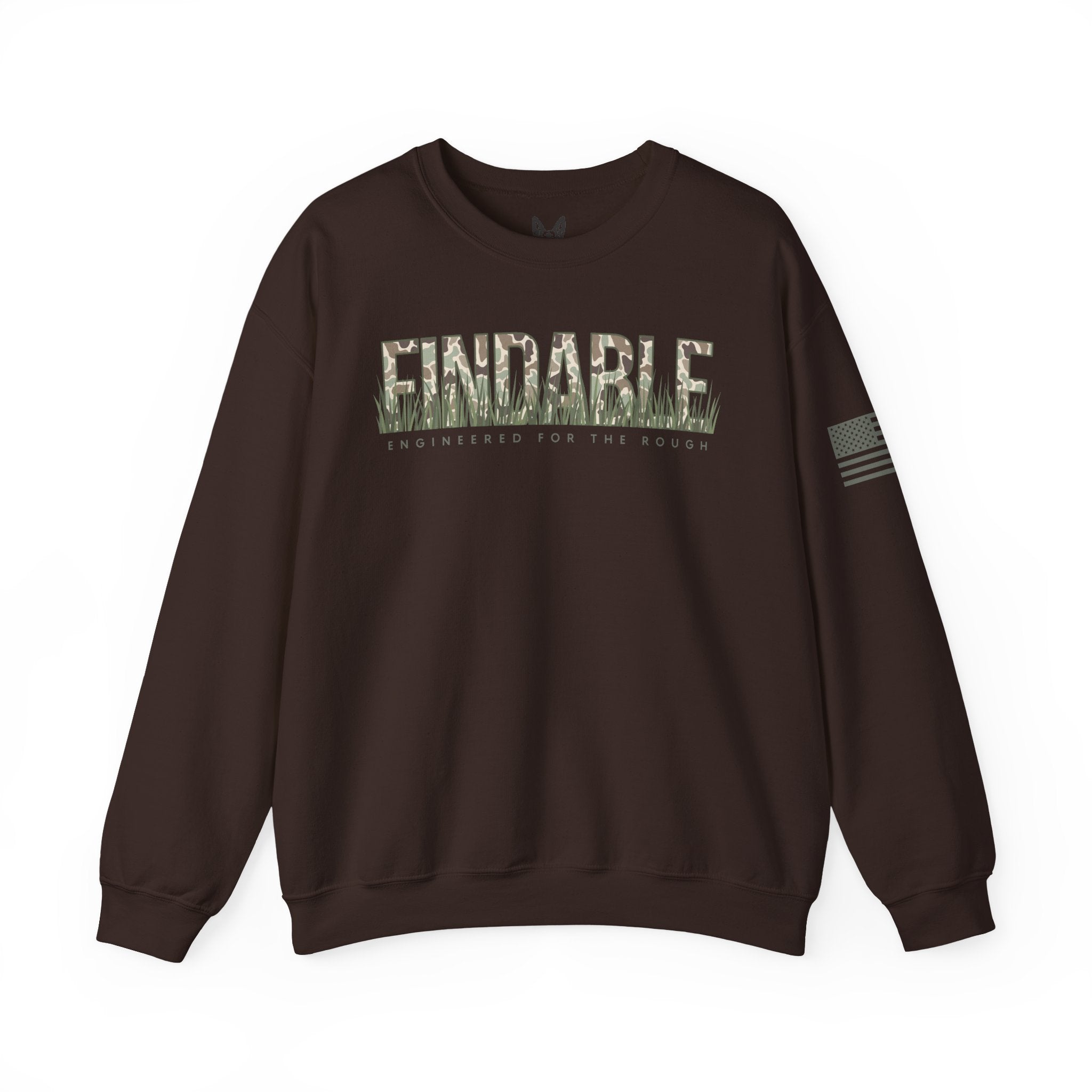 Findable Duck Camo Crewneck